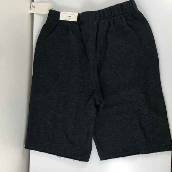 NWT Reflex Shorts Size Medium Bermuda Thick Sweat Short Dark Charcoal Gray - Picture 4 of 15